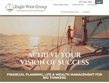Tablet Screenshot of eaglewestgroup.com